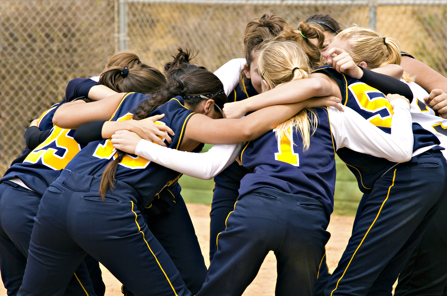 high school softball uniforms