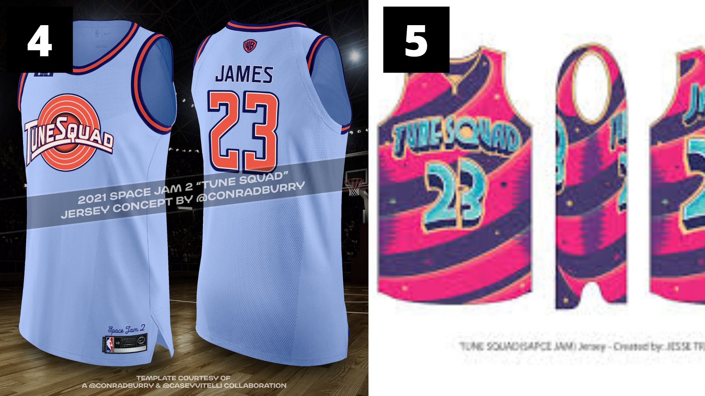 personalized space jam jersey
