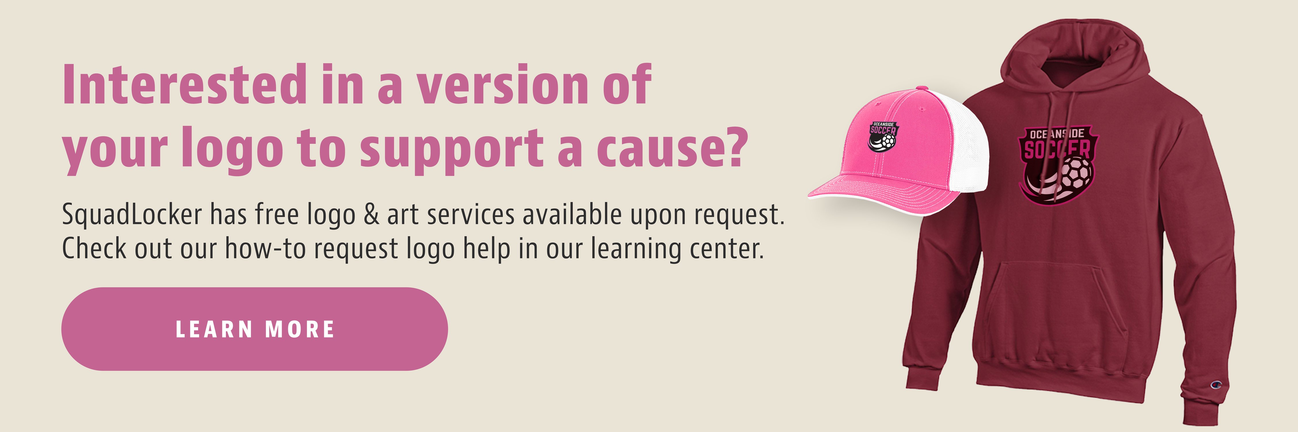 SquadLocker Supports Breast Cancer Awareness