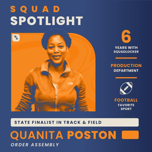 meet the squad: Quanita Poston