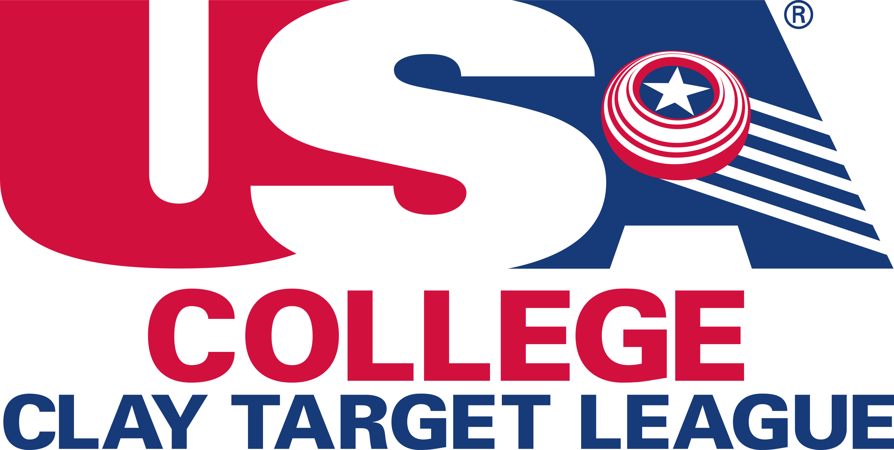 USA College Clay Target Logo Color