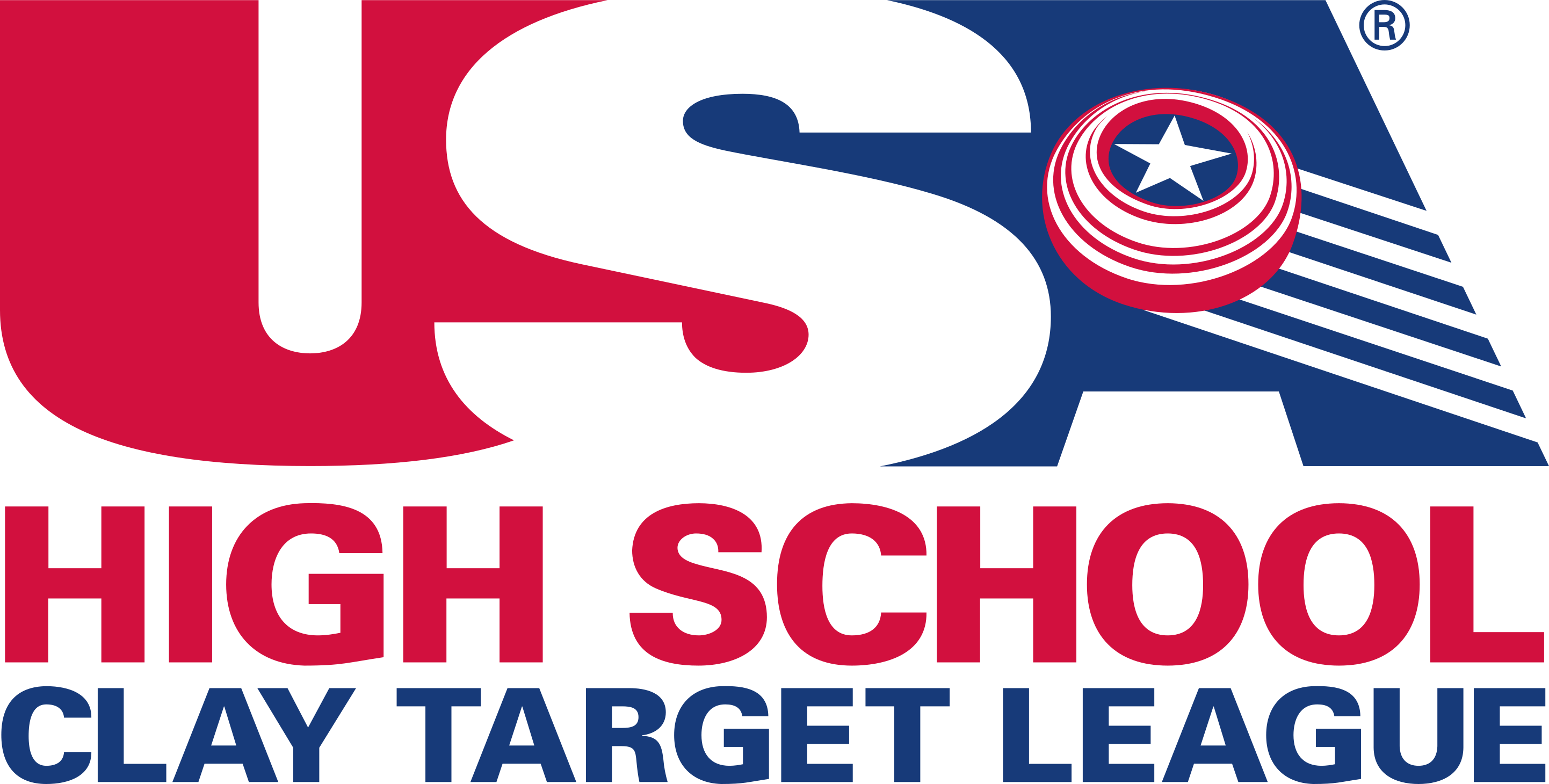 USA High School Clay Target Logo Color