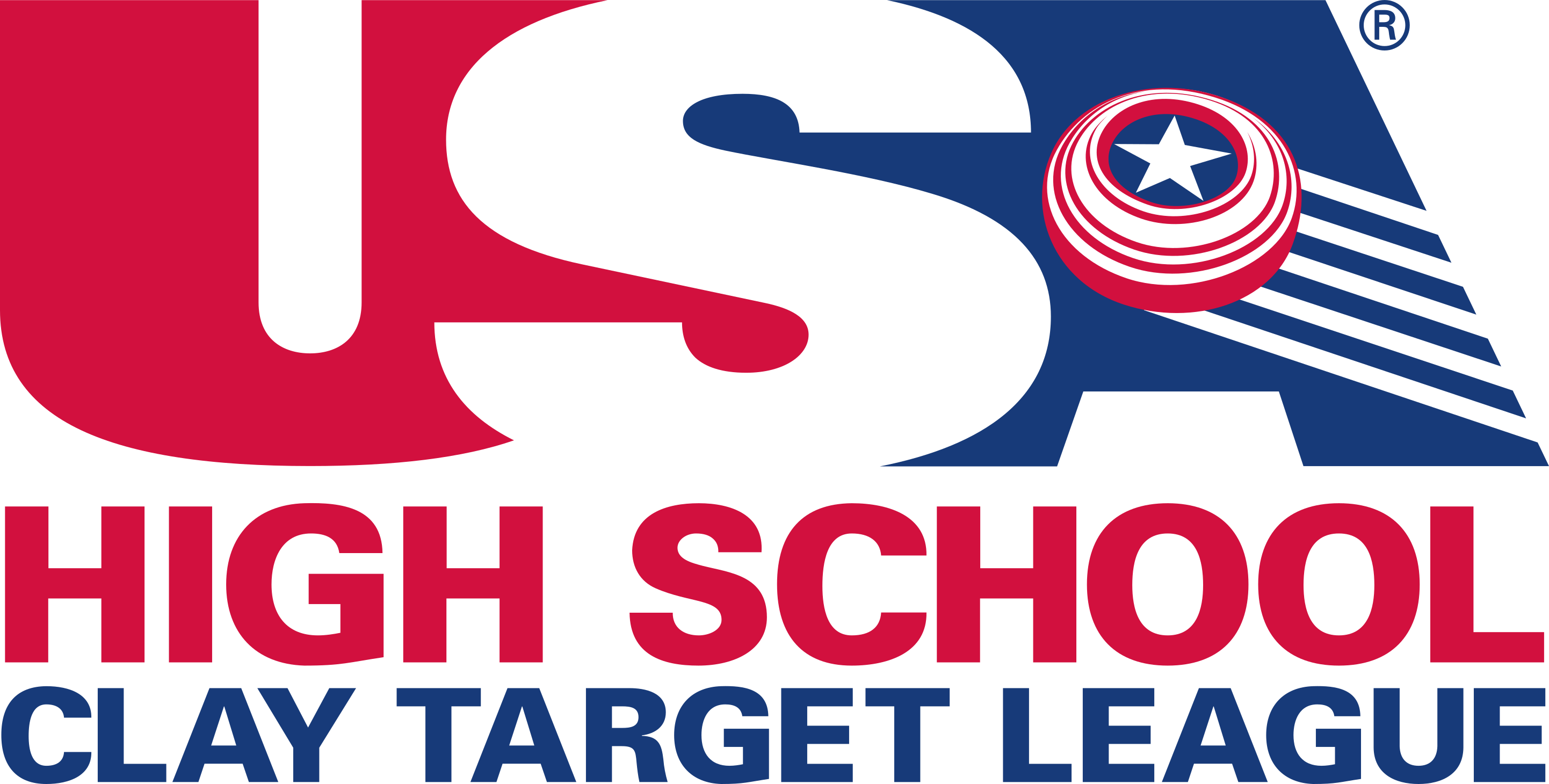 USA High School Clay Target Logo Color