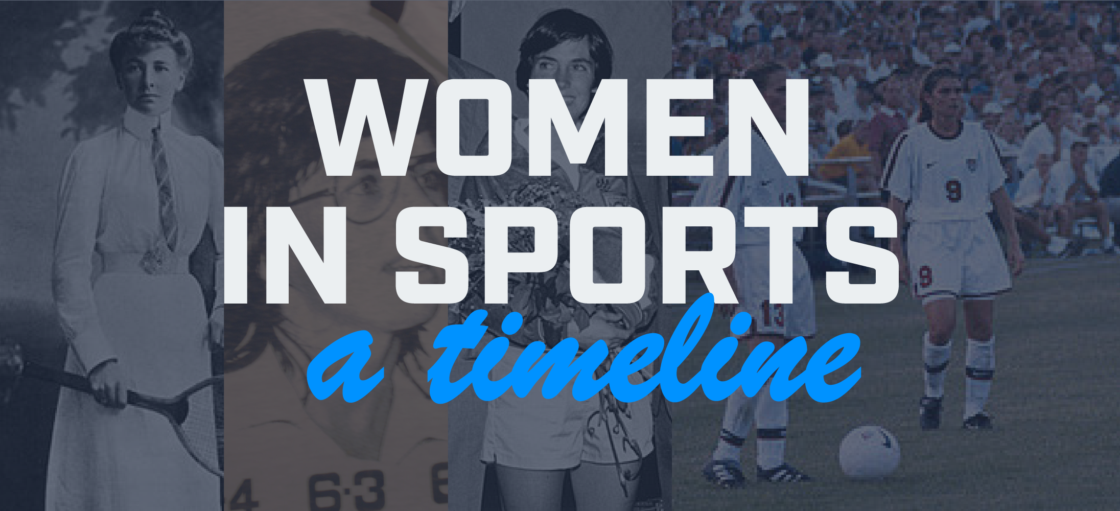 Women in Sports - A Timeline