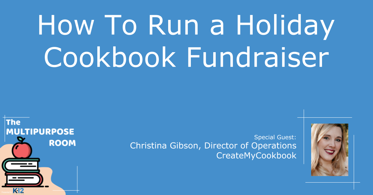 5 Ingredients for a Profitable Holiday Cookbook School Fundraiser