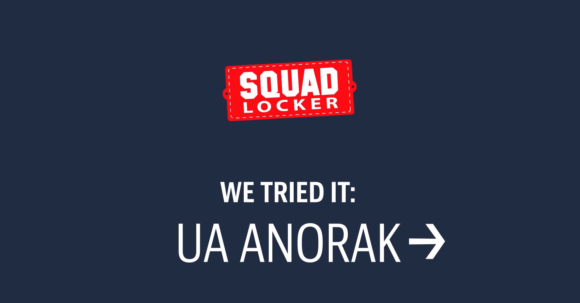 We Tried It: UA Terry Fleece Anorak