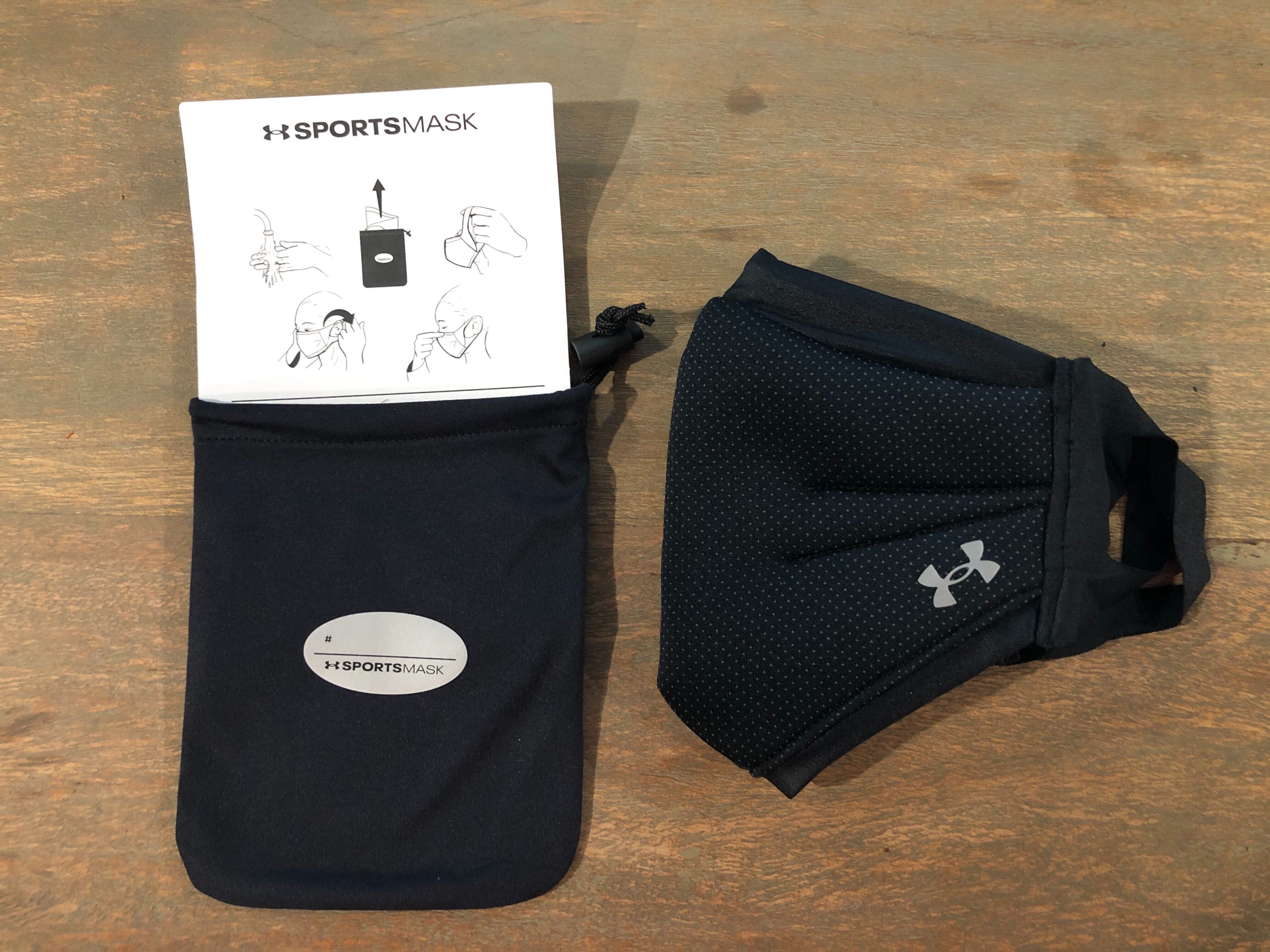 Under Armour Sportsmask and Carry Pouch